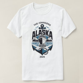 アラスカ ファミリー クルーズ 記念 名前 年号 マッチング Tシャツ