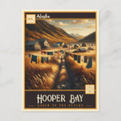 アラスカ・フーパー湾 |ヴィンテージはがき ポストカード (正面)
