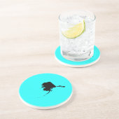 アラスカ(ブラックとアクア) コースター (側面)