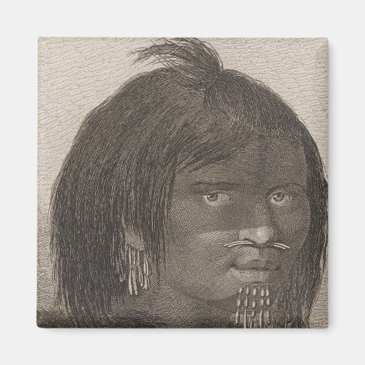 アラスカ・プリンス・ウィリアム・サウンド マグネット (正面)