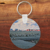 アラスカ，プルードホー湾 キーホルダー (正面)