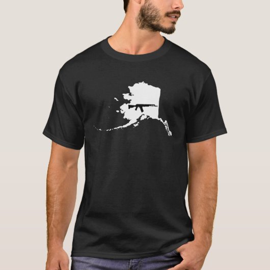 アラスカ・プロ・ガン Tシャツ (正面)