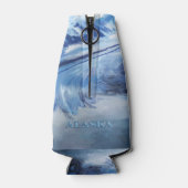 アラスカ，ベア氷河 ボトルクーラー (裏面)