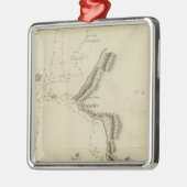 アラスカ、ベリングス海峡、ノートン海峡 メタルオーナメント (左)