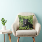 アラスカ – ベリーブッシュの黒熊 クッション (椅子)