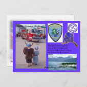 アラスカ，ペテルブルク市 ポストカード (正面/裏面)