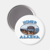 アラスカ・ホーマー マグネット (正面/裏面)