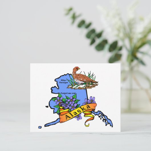 アラスカ ポストカード (スタンド正面)
