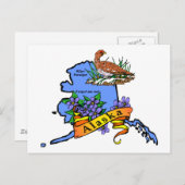 アラスカ ポストカード (正面/裏面)