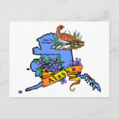 アラスカ ポストカード (正面)