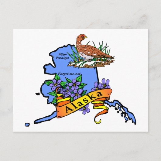 アラスカ ポストカード (正面)