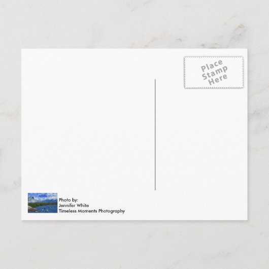 アラスカ ポストカード (裏面)