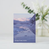 アラスカ，ポルタージクリーク ポストカード (スタンド正面)