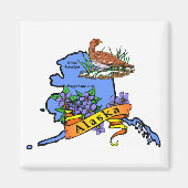 アラスカ マグネット (正面)