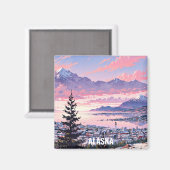 アラスカ マグネット (正面/裏面)