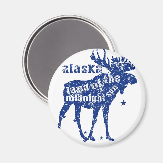 アラスカ マグネット (正面/裏面)