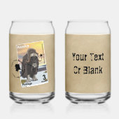 アラスカ・ムスコックス切手 ガラス缶 (正面)