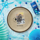 アラスカ・ムスコックス切手 ペーパープレート (パーティー)