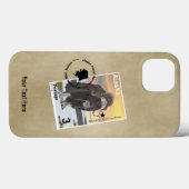 アラスカ・ムスコックス切手 Case-Mate iPhoneケース (裏面 (横))
