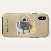 アラスカ・ムスコックス切手 Case-Mate iPhoneケース (裏面(横))