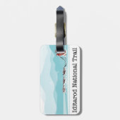 アラスカ ラゲッジタグ (裏面縦)