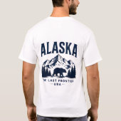 アラスカ ラストフロンティア アドベンチャー Tシャツ (裏面)