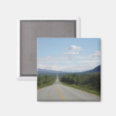 アラスカ・リチャードソン・ハイウェイ マグネット (正面/裏面)