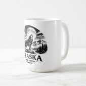 アラスカ ワイルド ノース コーヒーマグカップ (正面右)