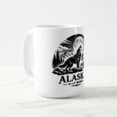 アラスカ ワイルド ノース コーヒーマグカップ (正面左)