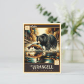 アラスカ・ワランゲル |ヴィンテージはがき ポストカード (スタンド正面)