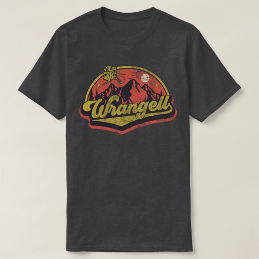 アラスカ・ワランゲル Tシャツ (デザイン正面)