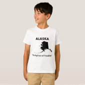 アラスカ - 凍傷の発祥の地 Tシャツ (正面フル)