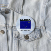 アラスカ、北から未来 缶バッジ (インサイチュ)