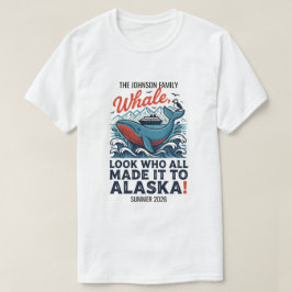 アラスカ 家族 クルーズ 旅行 カスタム グループ Tシャツ
