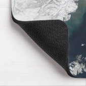 アラスカ、山・リダウトの灰プルーム マウスパッド (コーナー)