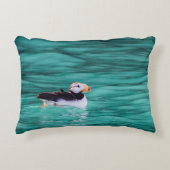 アラスカ、復活ベイのプフィン アクセントクッション (正面)