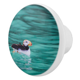 アラスカ、復活ベイのプフィン セラミックノブ