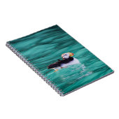 アラスカ、復活ベイのプフィン ノートブック (右側)