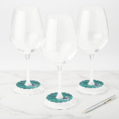 アラスカ、復活ベイのプフィン ワイングラスタグ (セット)