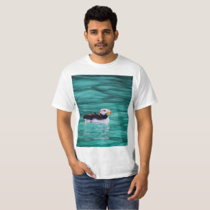 アラスカ、復活ベイのプフィン Tシャツ