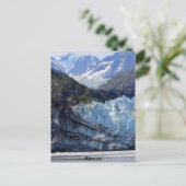 アラスカ，氷河ベイ ポストカード (スタンド正面)