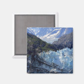 アラスカ，氷河ベイ マグネット (正面/裏面)