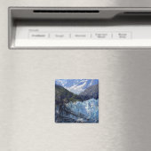 アラスカ，氷河ベイ マグネット (インサイチュ (食洗機))