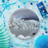 アラスカ – 氷河 ペーパープレート (パーティー)