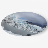 アラスカ – 氷河 ペーパープレート (アングル)