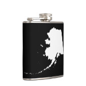 アラスカ（白黒） フラスク (右)