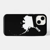 アラスカ（白） iPhoneケース (裏面横)