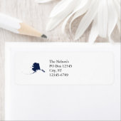 アラスカ（青） ラベル (インサイチュ)