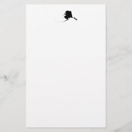 アラスカ（黒） 便箋