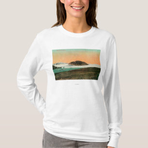 アラスカ#2のMuirの氷河そして氷山 Tシャツ
